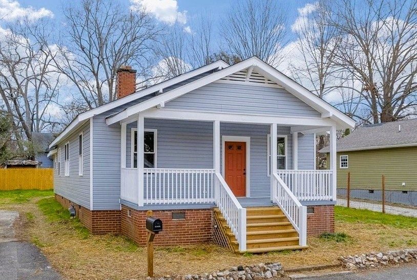 Anderson SC exterior after renovation by Elevation Home Partners