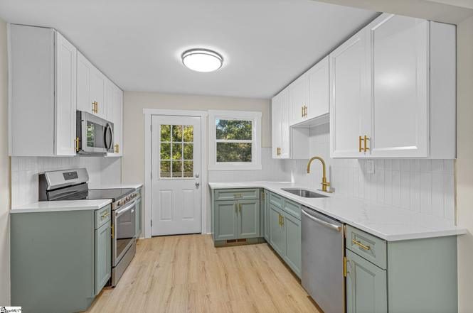 Pickens SC kitchen after renovation by Elevation Home Partners